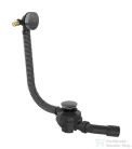 Hansgrohe AXOR EXAFILL kádfeltöltős le/túlfolyó, polírozott fekete króm 42540330