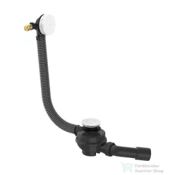   Hansgrohe AXOR EXAFILL kád le/túlfolyó, matt fehér 42541700