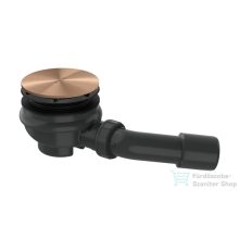   Hansgrohe AXOR STARO zuhanytálca szifon, 90 mm, szálcsiszolt vörös arany hatású 42542310