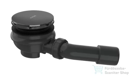 Hansgrohe AXOR STARO zuhanytálca szifon, 90 mm, polírozott fekete króm 42542330
