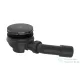 Hansgrohe AXOR STARO zuhanytálca szifon, 90 mm, polírozott fekete króm 42542330