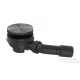 Hansgrohe AXOR STARO zuhanytálca szifon, 90 mm, szálcsiszolt fekete króm 42542340