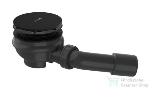Hansgrohe AXOR STARO zuhanytálca szifon, 90 mm, matt fekete 42542670