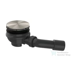   Hansgrohe AXOR STARO zuhanytálca szifon, 90 mm, rozsdamentes acél hatású 42542800