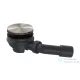 Hansgrohe AXOR STARO zuhanytálca szifon, 90 mm, rozsdamentes acél hatású 42542800