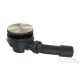 Hansgrohe AXOR STARO zuhanytálca szifon, 90 mm, szálcsiszolt nikkel 42542820