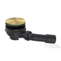   Hansgrohe AXOR STARO zuhanytálca szifon, 90 mm, szálcsiszolt sárgaréz 42542950