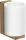 Hansgrohe AXOR UNIVERAL RECTANGULAR fali fogmosó pohár,szálcsiszolt bronz 42604140