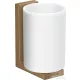 Hansgrohe AXOR UNIVERAL RECTANGULAR fali fogmosó pohár,szálcsiszolt bronz 42604140