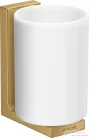 Hansgrohe AXOR UNIVERAL RECTANGULAR fali fogmosó pohár,szálcsiszolt arany hatású 42604250