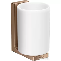   Hansgrohe AXOR UNIVERAL RECTANGULAR fali fogmosó pohár,polírozott vörös arany hatású 42604300