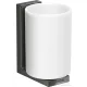Hansgrohe AXOR UNIVERAL RECTANGULAR fali fogmosó pohár,polírozott fekete króm 42604330