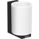Hansgrohe AXOR UNIVERAL RECTANGULAR fali fogmosó pohár,matt fekete 42604670