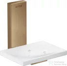 Hansgrohe AXOR UNIVERSAL RECTANGULAR fali szappantartó,szálcsiszolt bronz 42605140