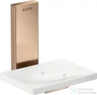 Hansgrohe AXOR UNIVERSAL RECTANGULAR fali szappantartó,polírozott vörös arany hatású 42605300