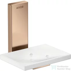   Hansgrohe AXOR UNIVERSAL RECTANGULAR fali szappantartó,polírozott vörös arany hatású 42605300