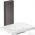 Hansgrohe AXOR UNIVERSAL RECTANGULAR fali szappantartó,szálcsiszolt fekete króm 42605340