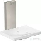 Hansgrohe AXOR UNIVERSAL RECTANGULAR fali szappantartó,rozsdamentes acél hatású 42605800