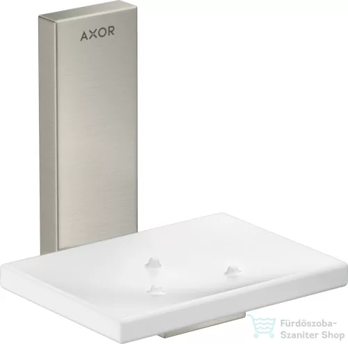 Hansgrohe AXOR UNIVERSAL RECTANGULAR fali szappantartó,rozsdamentes acél hatású 42605800