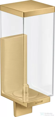 Hansrohe AXOR Universal Rectangular fali szappanadagoló,szálcsiszolt arany hatású 42610250