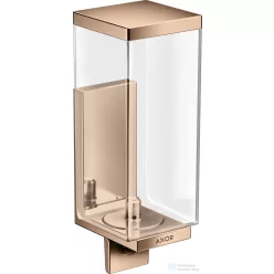   Hansrohe AXOR Universal Rectangular fali szappanadagoló,polírozott vörös arany hatású 42610300