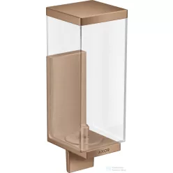   Hansrohe AXOR Universal Rectangular fali szappanadagoló,szálcsiszolt vörös arany hatású 42610310