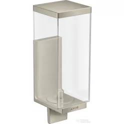   Hansrohe AXOR Universal Rectangular fali szappanadagoló,szálcsiszolt nikkel 42610820