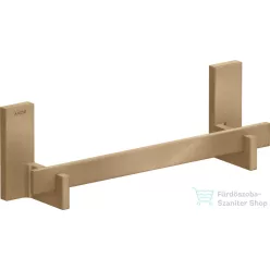   Hansgrohe AXOR UNIVERSAL RECTANGULAR 34 cm-es kapaszkodó,Szálcsiszolt bronz 42613140