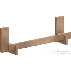   Hansgrohe AXOR UNIVERSAL RECTANGULAR 34 cm-es kapaszkodó,szálcsiszolt vörös arany hatású 42613310