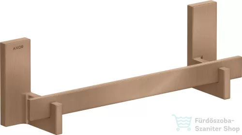 Hansgrohe AXOR UNIVERSAL RECTANGULAR 34 cm-es kapaszkodó,szálcsiszolt vörös arany hatású 42613310