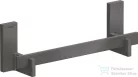 Hansgrohe AXOR UNIVERSAL RECTANGULAR 34 cm-es kapaszkodó,Szálcsiszolt fekete króm 42613340