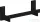 Hansgrohe AXOR UNIVERSAL RECTANGULAR 34 cm-es kapaszkodó,matt fekete 42613670
