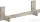 Hansgrohe AXOR UNIVERSAL RECTANGULAR 34 cm-es kapaszkodó,Szálcsiszolt nikkel 42613820