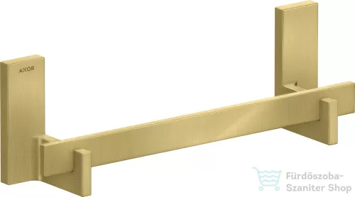 Hansgrohe AXOR UNIVERSAL RECTANGULAR 34 cm-es kapaszkodó,szálcsiszolt sárgaréz hatású 42613950