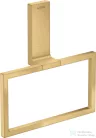 Hansgrohe AXOR UNIVERSAL RECTANGULAR törölközőtartó gyűrű,szálcsiszolt arany hatású 42623250