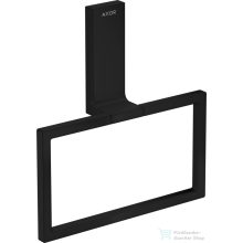   Hansgrohe AXOR UNIVERSAL RECTANGULAR törölközőtartó gyűrű,matt fekete 42623670