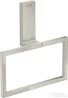 Hansgrohe AXOR UNIVERSAL RECTANGULAR törölközőtartó gyűrű,rozsdamentes acél hatású 42623800
