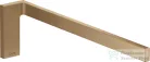 Hansgrohe AXOR UNIVERSAL RECTANGULAR 38 cm-es fix törölközőtartó,szálcsiszolt bronz 42626140
