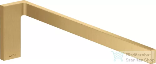 HansgroheAXOR UNIVERSAL RECTANGULAR 38 cm-es fix törölközőtartó,szálcsiszolt arany hatású 42626250