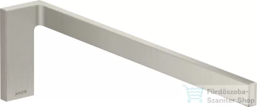 Hansgrohe AXOR UNIVERSAL RECTANGULAR 38 cm-es fix törölközőtartó,rozsdamentes acél hatású 42626800