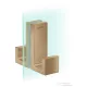 Hansgrohe AXOR UNIVERSAL RECTANGULAR zuhanyajtó fogantyú,szálcsiszolt bronz 42639140