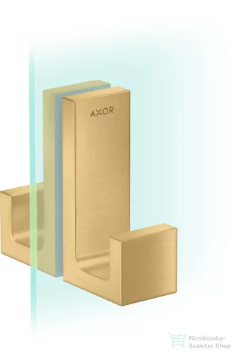 Hansgrohe AXOR UNIVERSAL RECTANGULAR zuhanyajtó fogantyú,szálcsiszolt arany hatású 42639250