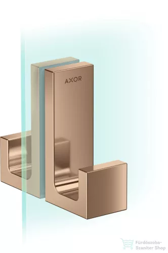 Hansgrohe AXOR UNIVERSAL RECTANGULAR zuhanyajtó fogantyú,polírozott vörös arany hatású 42639300
