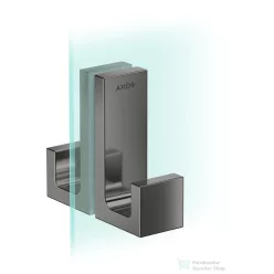   Hansgrohe AXOR UNIVERSAL RECTANGULAR zuhanyajtó fogantyú,polírozott fekete króm 42639330