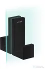 Hansgrohe AXOR UNIVERSAL RECTANGULAR zuhanyajtó fogantyú,matt fekete 42639670