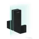 Hansgrohe AXOR UNIVERSAL RECTANGULAR zuhanyajtó fogantyú,matt fekete 42639670