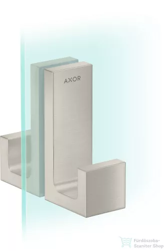 Hansgrohe AXOR UNIVERSAL RECTANGULAR zuhanyajtó fogantyú,rozsdamentes acél hatású 42639800