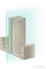 Hansgrohe AXOR UNIVERSAL RECTANGULAR zuhanyajtó fogantyú,szálcsiszolt nikkel 42639820