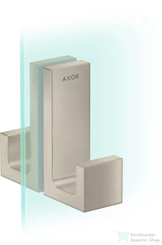 Hansgrohe AXOR UNIVERSAL RECTANGULAR zuhanyajtó fogantyú,szálcsiszolt nikkel 42639820