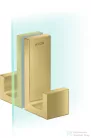 Hansgrohe AXOR UNIVERSAL RECTANGULAR zuhanyajtó fogantyú,szálcsiszolt sárgaréz hatású 42639950